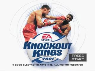 Knockout Kings 2001: Kultaista Nyrkkiä ja Legendaarisen Virtuaalityypin Kohtaloa!